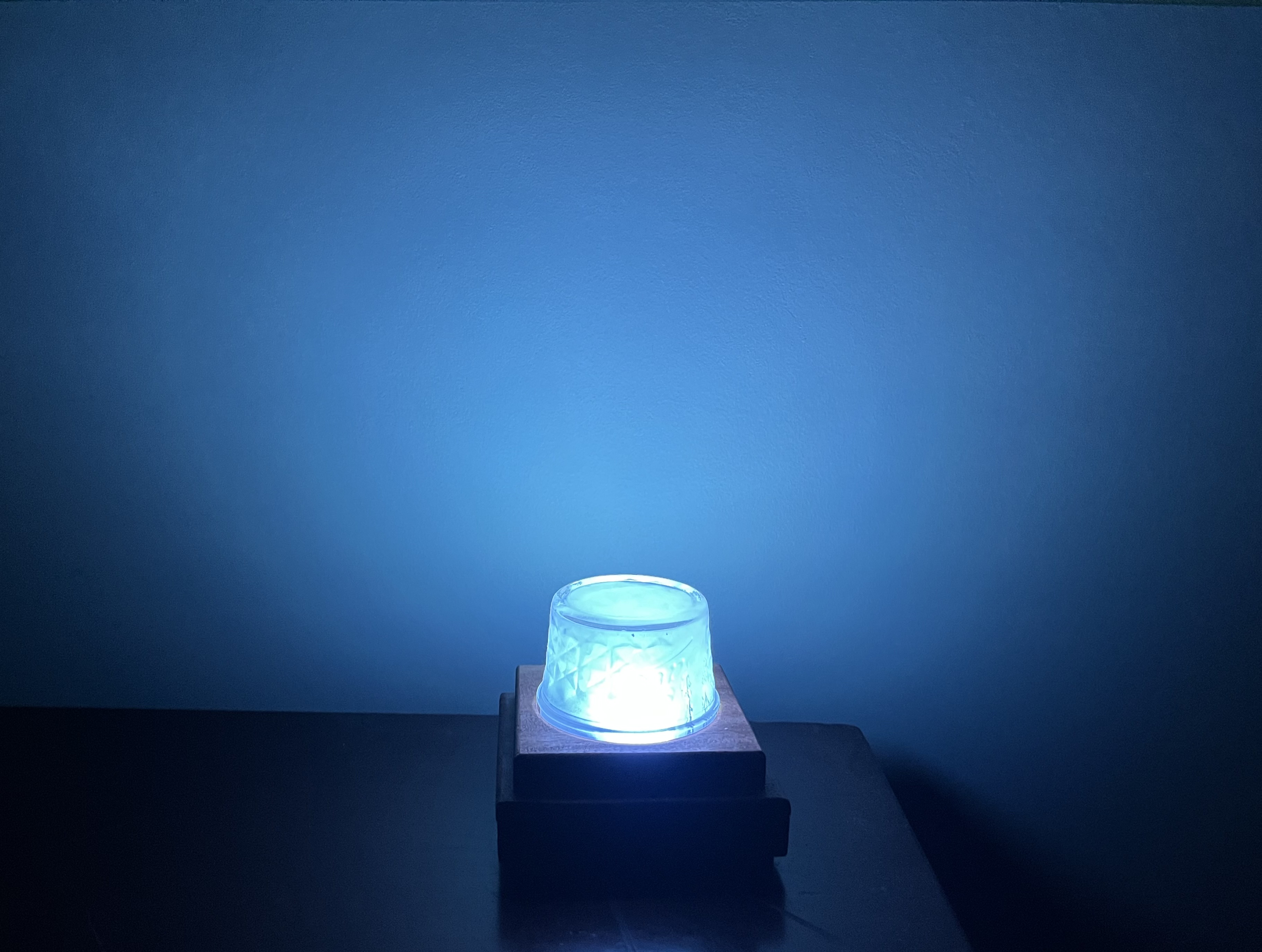 Sunrise alarm clock prototype