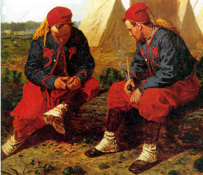 Duryea's Zouaves, 5th New York regiment, Winslow Homer